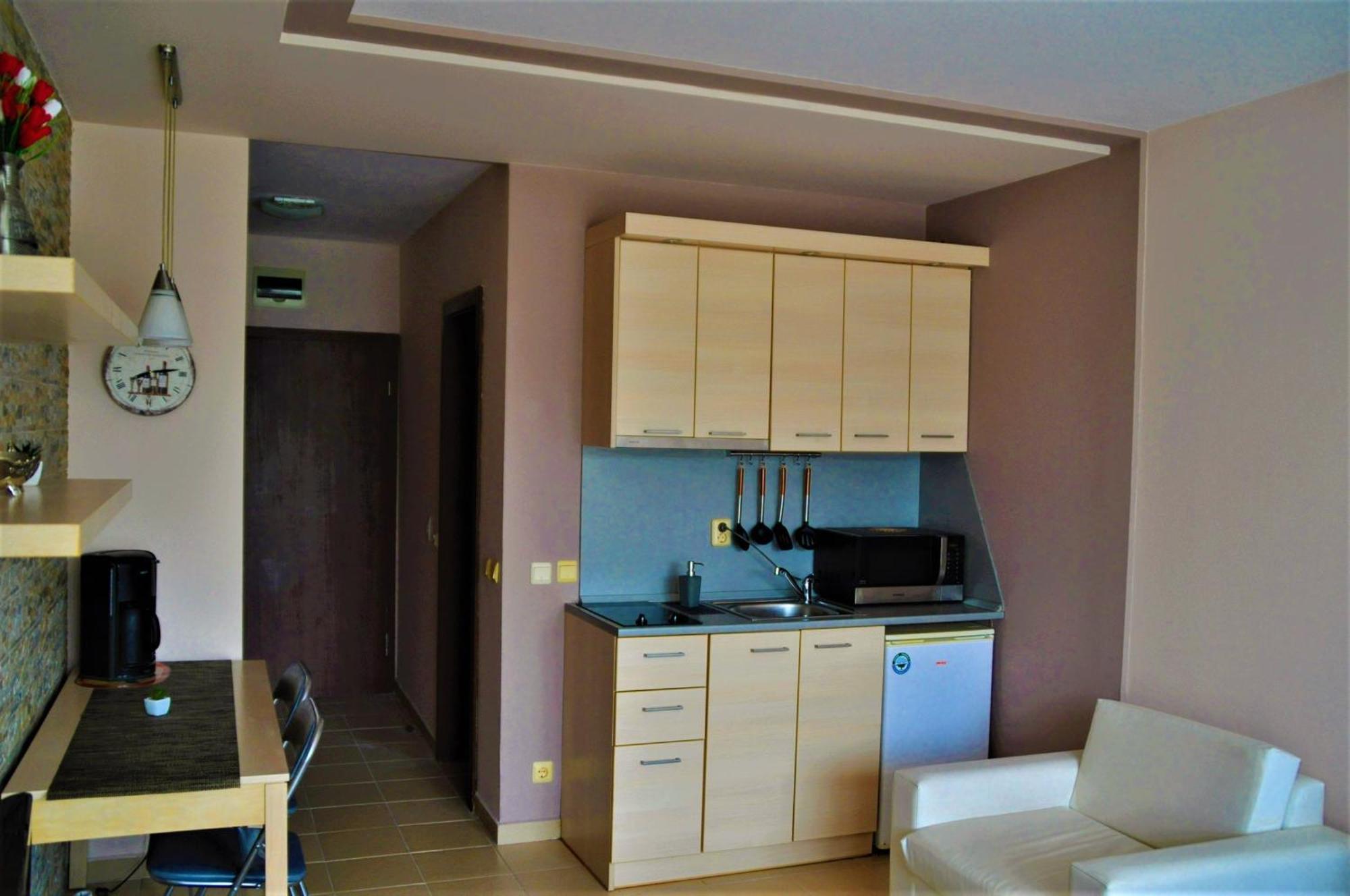 Private Studio In "Green Life Beach Resort Sozopol" Eksteriør billede