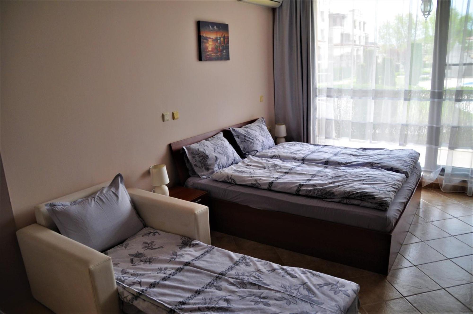 Private Studio In "Green Life Beach Resort Sozopol" Eksteriør billede