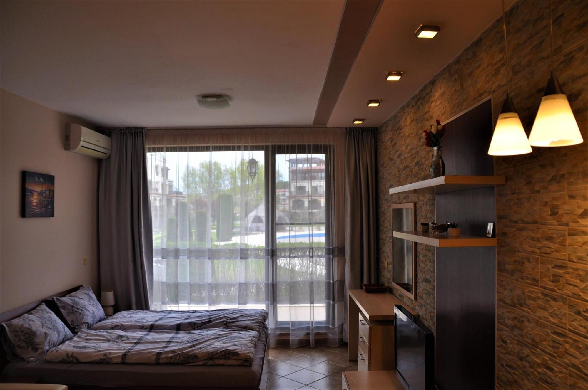 Private Studio In "Green Life Beach Resort Sozopol" Eksteriør billede